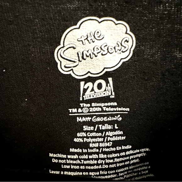 Homer Simpson Tee L - Picture 4 of 5